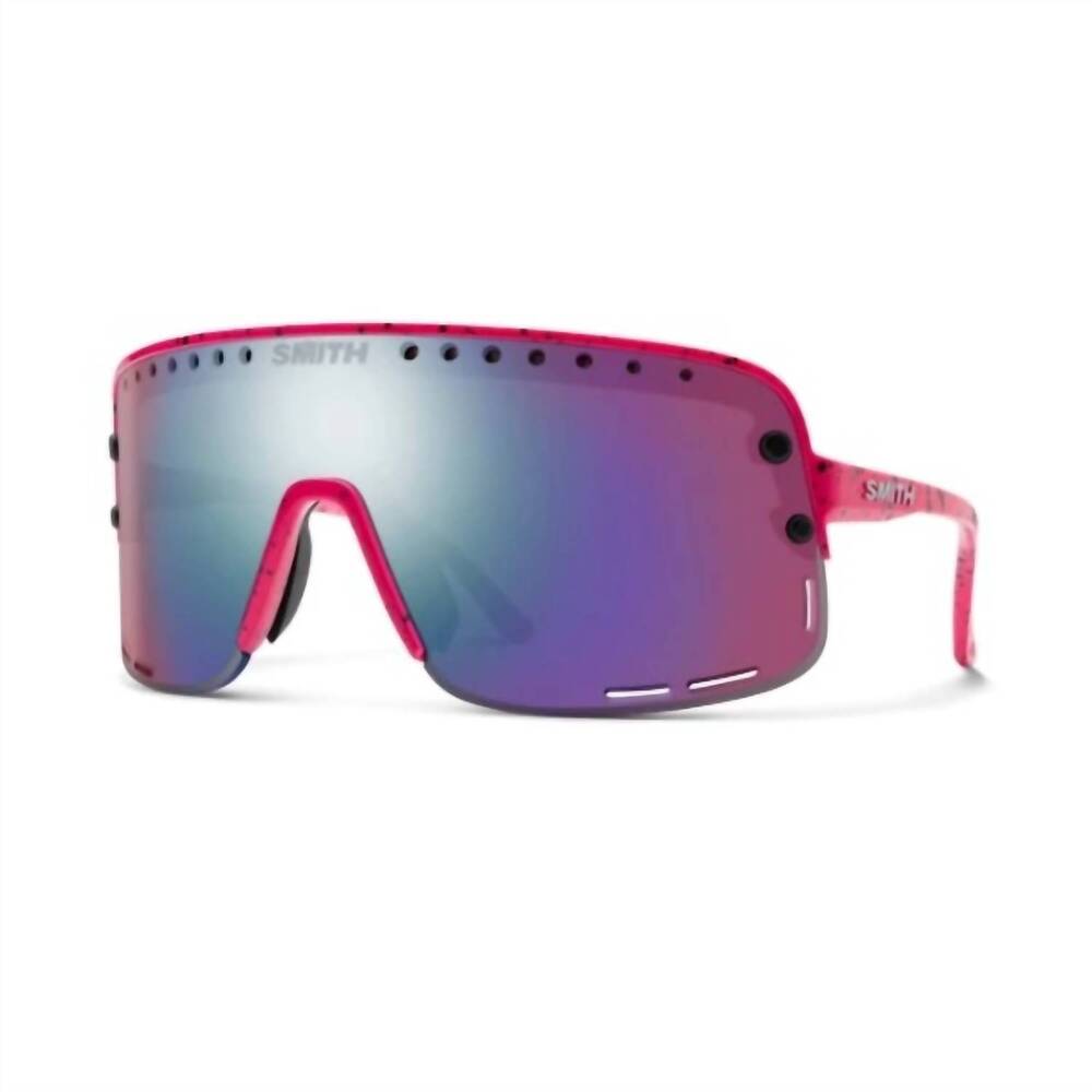 NEW SMITH unisex - ultralite 80s sunglasses in night chromapop violet mirror